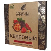 Набор конфет Сибирские Афины кедровый грильяж с земляникой 125 гр фото