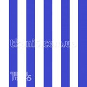 Ткань Палатка 125Т (белая - синяя) 1669
