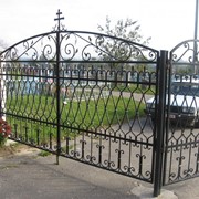 Ворота и калитки кованые