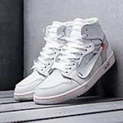 Кроссовки Air Jordan 1 x Off-White Nike Баскетбольные кроссовки размер 42 Артикул - 66947 фотография