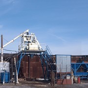Бетонный завод HZS 75 фото