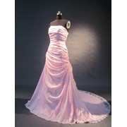 Платье свадебное розовое
