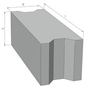 Фундаментный блок (ФБС) ФБС-12-5-6т фотография