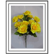Букеты и композиции из роз, искусственные цветы, купить оптом фотография