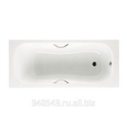 Ванна стальная Roca Princess-N эмалированная с ручками белая 160х75 см фото
