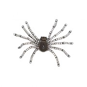 Серебряная брошь с виде паука. Арт. 3-203 100 фото