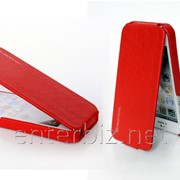 Чехол Borofone for iPhone 5/5S Lieutenant Flip Leather case Red (BI-L024R), код 47404 фотография