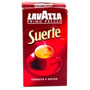 Кофе молотый Lavaza Suerte, 100% робуста 250 г