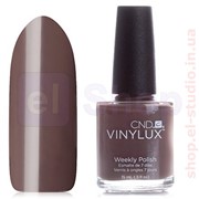 Лак CND Vinylux Rubble (серо-коричневый эмаль) фотография