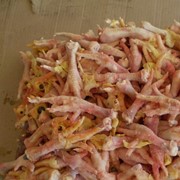 Лапы куриные, куриная продукция замороженная