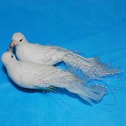 Свадебные голуби на прищепке
