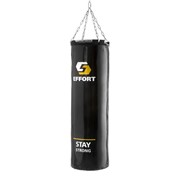 Мешок боксерский Effort E252, тент, 15 кг, черный фото