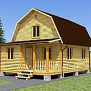 Проект Д-46 6х8 М Дом двухэтажный фото