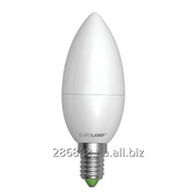 Светодиодная LED лампа Eurolamp "свеча" Е14 6Вт 3000/4000К