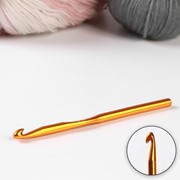 Крючок для вязания, d = 7 мм, 15 см, цвет МИКС фотография