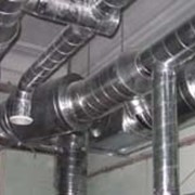 Монтаж систем кондиционирования и вентиляции фото