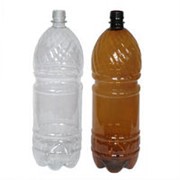 Бутылка ПЭТ 2л ( 45шт/уп.)прозрачная и коричневая фото