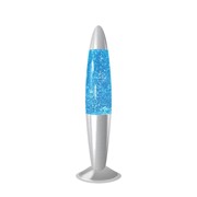 Лава лампа - с блестками синяя (40 см)