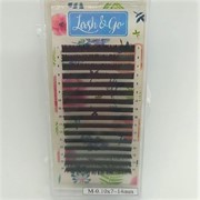 Черные ресницы Lash&Go микс 0,10/М/7-14 mm (16 линий) фото