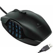 Мышка Logitech G600 MMO Gaming Mouse Black (910-003623) фотография