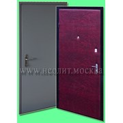 Металлическая дверь модель Эконом-4 фото
