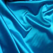 Ткань Шелк Голубой Натуральный