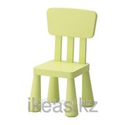 Детский стул светло-зеленый для дома,улицы, светло-зеленый МАММУТ