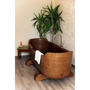 Эксклюзивная деревянная ванна фото