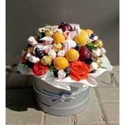 Сладкие букеты из фруктов фото