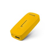 DLP-09Y Delux Зарядное устройство портативное, 5200 mAh, Степень защиты 7, жёлтый фото
