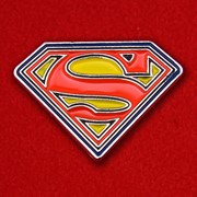 Значок “Супермен“ фотография