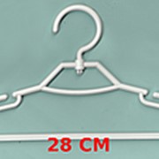 Вешалка для детской одежды цветная 28 см фотография