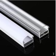 Алюминиевый подвесной профиль для светодиодной ленты с экраном 14х8.4 мм, 1 метр фотография