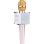 Беспроводной караоке микрофон Tuxun Q9 - Gold фото