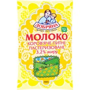 Молоко пастеризованное 3,2% 900г