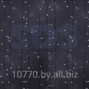 Гирлянда “Светодиодный Дождь“ 2х1,5м, эффект мерцания, белый провод, 220В, диоды БЕЛЫЕ, NEON-NIGHT фото