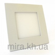 Светильник светодиодный Biom PL-S6 WW 6Вт квадратный теплый белый фото