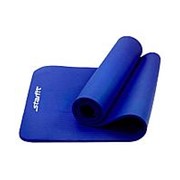 Коврик для йоги FM-301, NBR, 183x58x1,2 см, синий (78629)