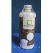Натуральный скраб TROPICANA COCONUT OIL для лица и тела из кокосовой стружки с маслом Лаванды