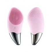 Прибор для ультразвуковой чистки лица Sonic Facial Brush, розовый