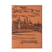 Обложка на паспорт Москва (св. корич.) фото