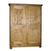 Шкаф комбинированный для одежды и белья Лагус БМ-1530, сосна с эффектом искусственного старения фотография