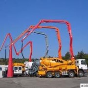 Услуги автобетононасосов фото