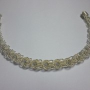 Продам серебряный браслет плетения Роза - гламур фото