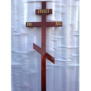 Крест деревянный намогильный К1 фото