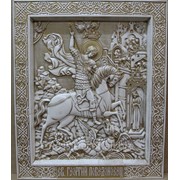 Резная икона - Св. Георгий Победоносец