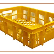 Ящик пластиковый для для глубокой заморозки и транспортировки куриных полуфабрикатов