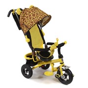 Mini Trike велосипед 3-х колесный с капюшоном серии Зоо (жираф, зебра, тигр) фото