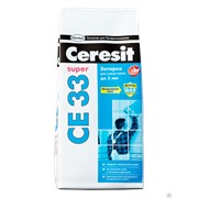 Затирка 2-5мм с противогрибковой защитой Ceresit CE33 2кг фото