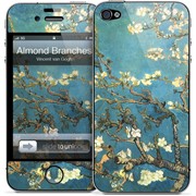 Gelaskins Hard Case for iPhone 4/4S Almond Branches in Bloom фотография